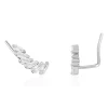 Boucles d'oreilles argent zirconias