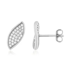 Boucles d'oreilles argent 925 zirconias