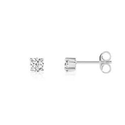 Boucles d'oreilles argent 925 zirconias
