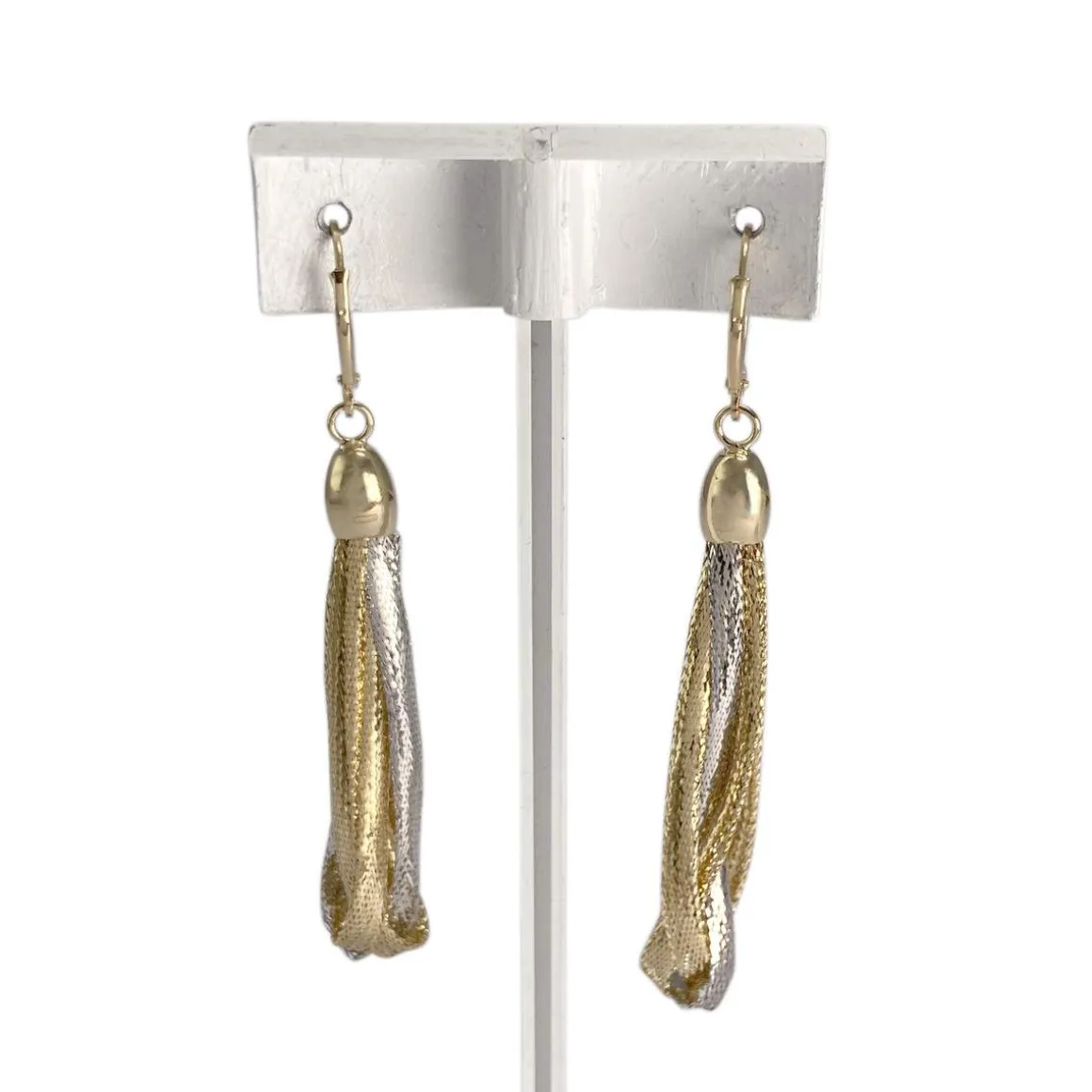 Boucles d'oreilles d'occasion 2 ors 750