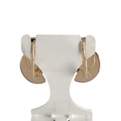 Boucles d'oreilles d'occasion or 750 jaune camee