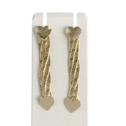 Boucles d'oreilles d'occasion or 750 jaune