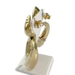 Boucles d'oreilles d'occasion or 750 jaune