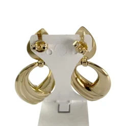Boucles d'oreilles d'occasion or 750 jaune