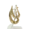 Boucles d'oreilles d'occasion or 750 jaune