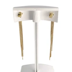 Boucles d'oreilles d'occasion or 750 jaune