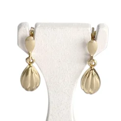 Boucles d'oreilles d'occasion or 750 jaune