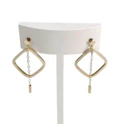 Boucles d'oreilles d'occasion or 375 jaune