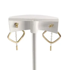 Boucles d'oreilles d'occasion or 375 jaune