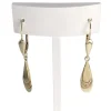 Boucles d'oreilles d'occasion or 585 jaune