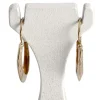 Boucles d'oreilles d'occasion or 750 jaune