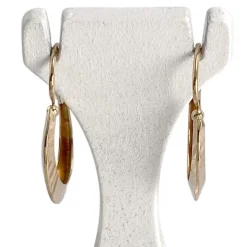 Boucles d'oreilles d'occasion or 750 jaune