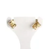 Boucles d'oreilles d'occasion or 750 jaune rubis