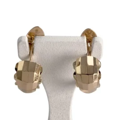Boucles d'oreilles d'occasion or 750 jaune