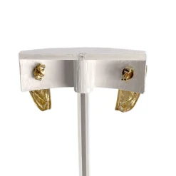 Boucles d'oreilles d'occasion or 750 jaune