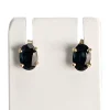 Boucles d'oreilles d'occasion or 750 jaune saphir