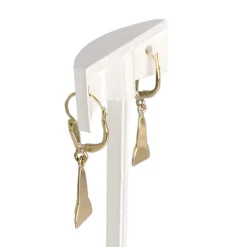 Boucles d'oreilles d'occasion or 750 jaune