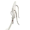 Boucles d'oreilles d'occasion or 375 blanc diamants
