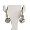 Boucles d'oreilles d'occasion 2 ors 750 diamants
