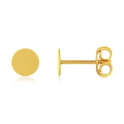 Boucles d'oreilles or 375 jaune