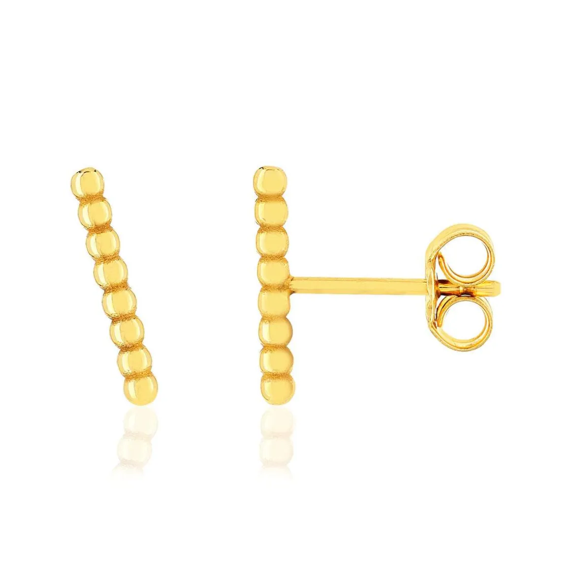 Boucles d'oreilles or 375 jaune