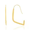 Boucles d'oreilles plaqué or jaune