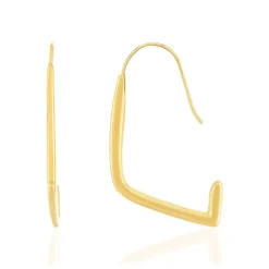 Boucles d'oreilles plaqué or jaune