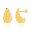 Boucles d'oreilles plaqué or jaune