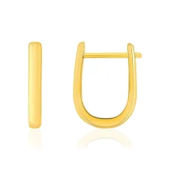 Boucles d'oreilles plaqué or jaune