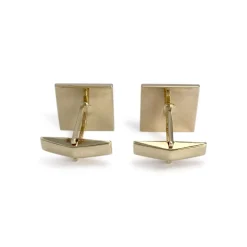 Boutons de manchettes d'occasion or 585 jaune