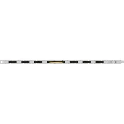 Bracelet acier bicolore noir 21 cm