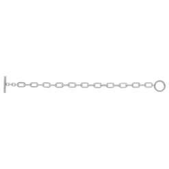 Bracelet acier 18,5 cm