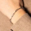 Bracelet acier 17 cm