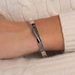 Bracelet acier jonc