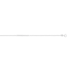 Bracelet argent 925 barrette zirconias 18 cm