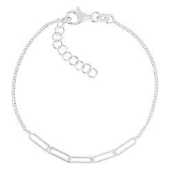 Bracelet argent 925 18 à 21 cm