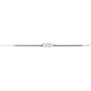 Bracelet argent 925 cordon coton noir