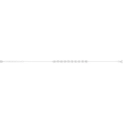 Bracelet argent 925 et zirconias 21cm