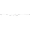Bracelet argent 925 et zirconias 19cm