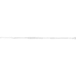 Bracelet argent 925 fantaisie 20 cm