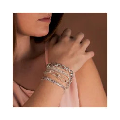 Bracelet argent 925 infinis 20,5 cm