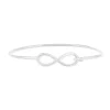 Bracelet argent 925 jonc infini 60mm