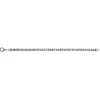 Bracelet argent 925 maille Balinaise 20cm