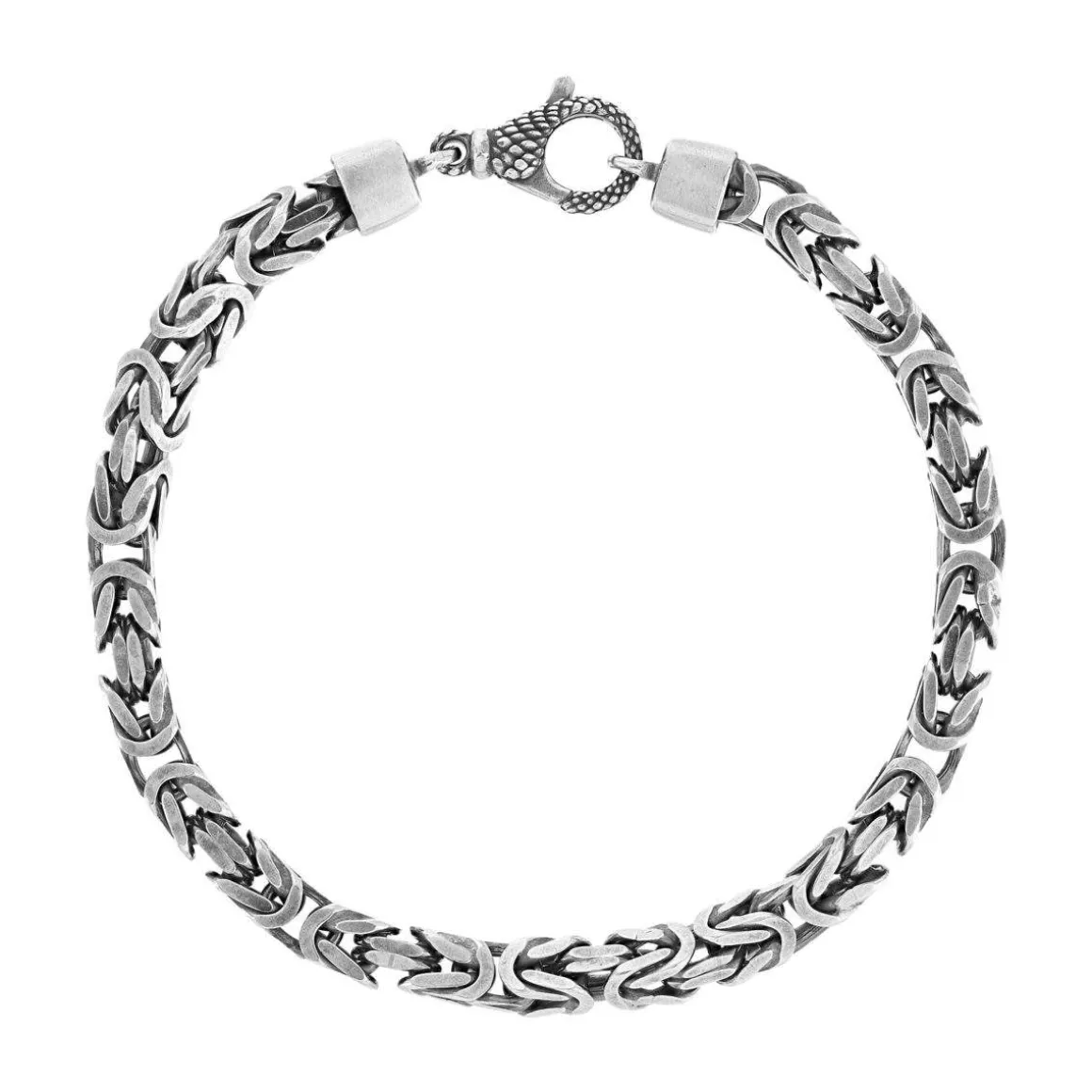 Bracelet argent 925 maille Balinaise 20cm