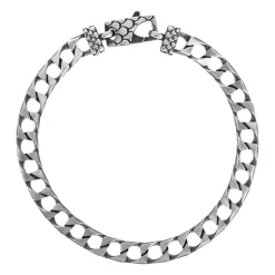 Bracelet argent 925 maille cheval 20cm