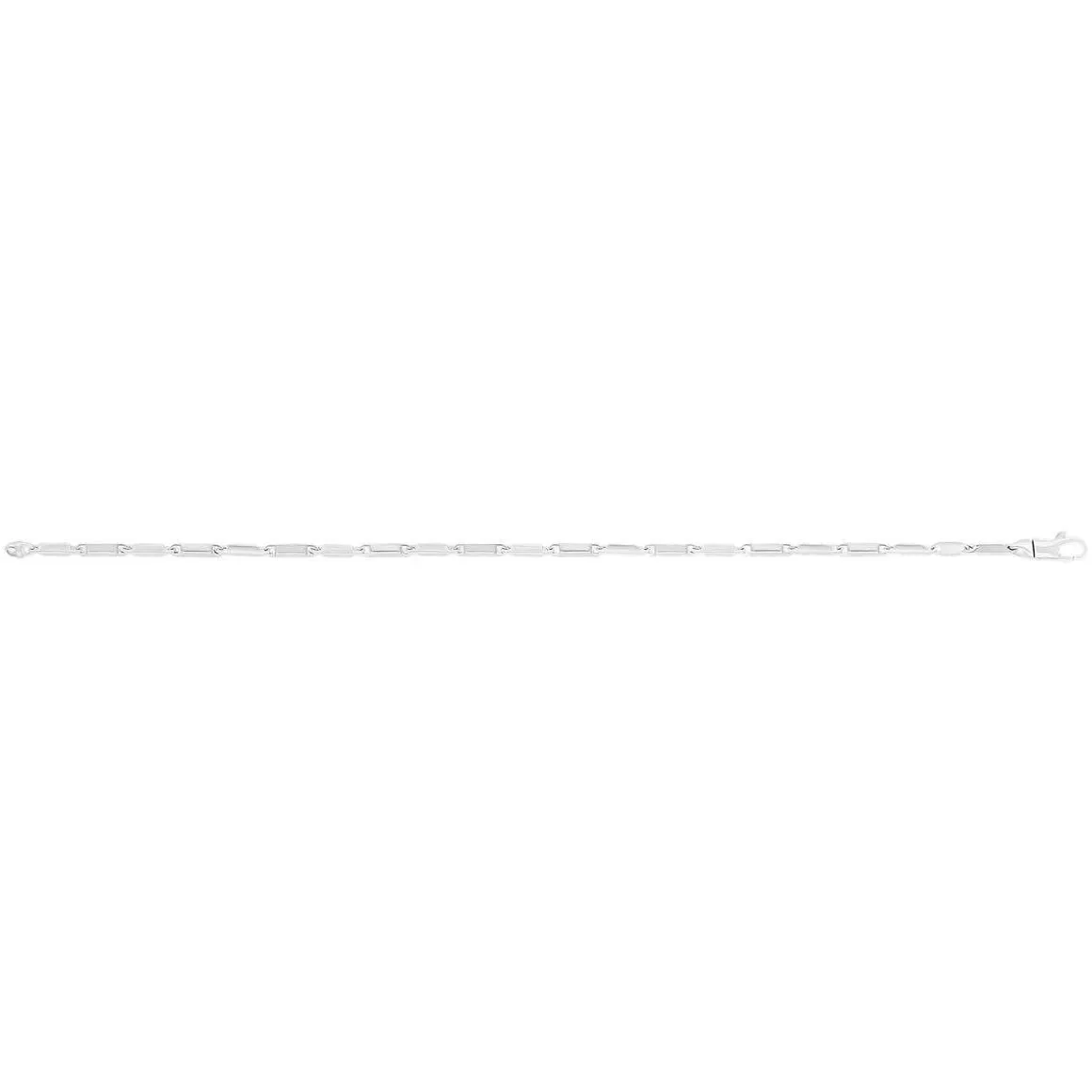 Bracelet argent 925 maille fantaisie 22cm