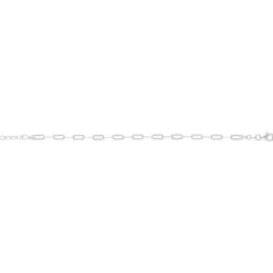 Bracelet argent 925 maille forçat plate 20 cm