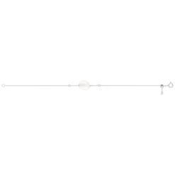Bracelet argent 925 perle de culture de chine zirconias