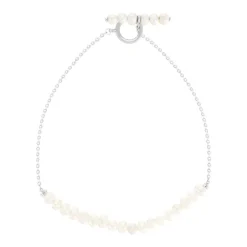 Bracelet argent 925 perles de Chine 19cm