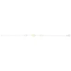 Bracelet argent 925 perles de Chine et zirconias 19cm